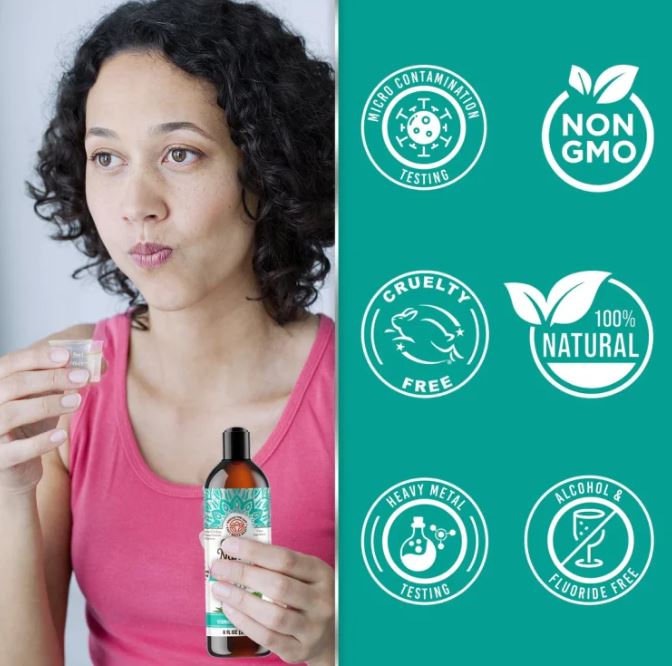 Guru Nanda™️ - Coconut Mint Oil Pulling with 7 Natural Essential Oils
